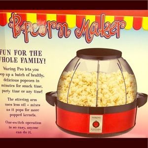 waring pro popcorn maker wpm10